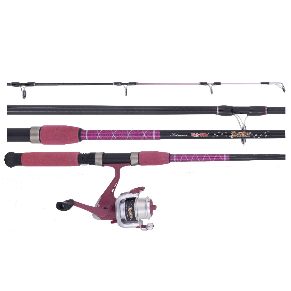 Ugly Stik Tackleratz Kids Fishing Spin Combo