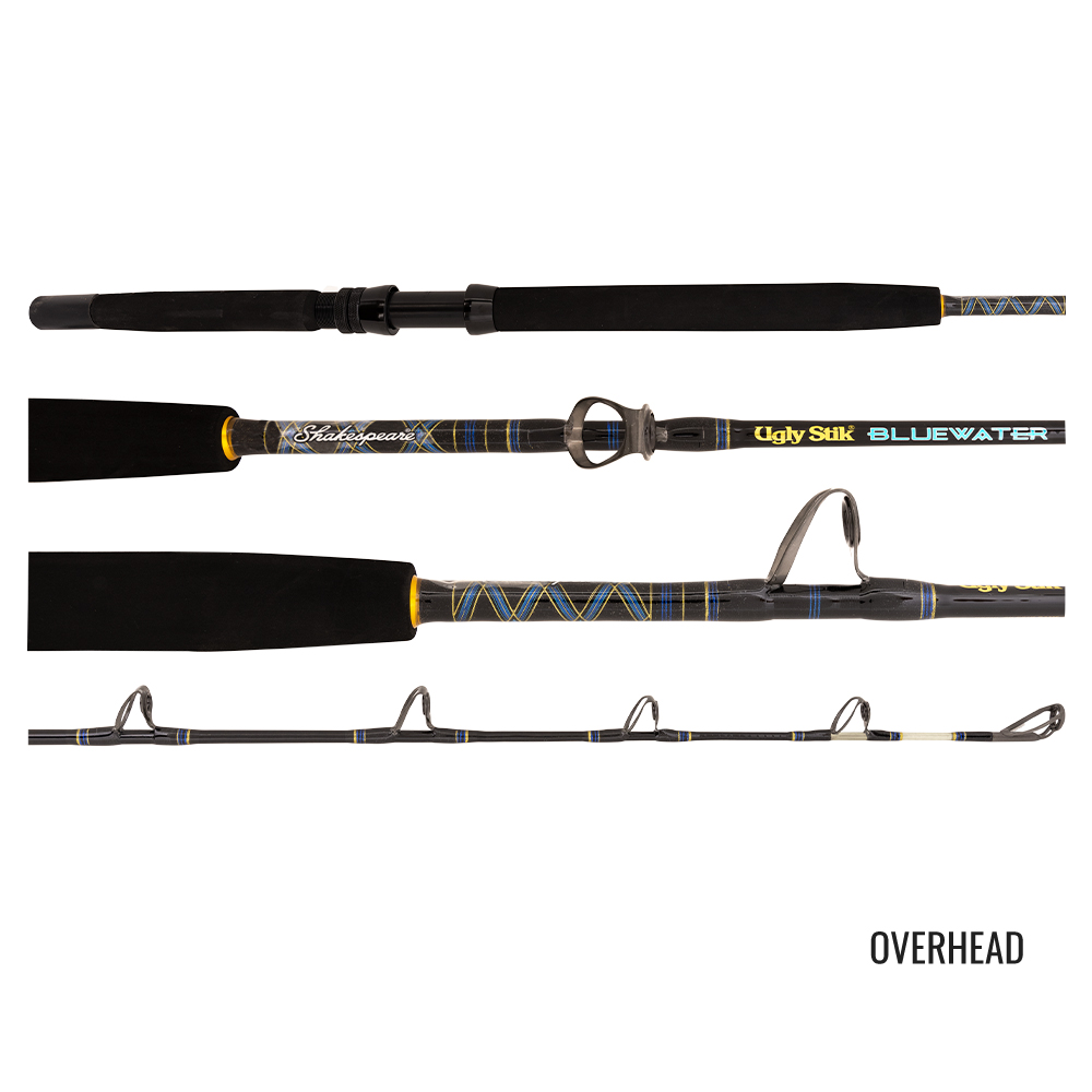 6'0" 8-15kg 1pc Shakespeare Ugly Stik Bluewater SPIN Rod USP-BWS1600 